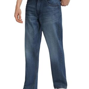 Texturetwist brand-Denim London Hills Men's Relaxed Fit Mid Rise Jeans