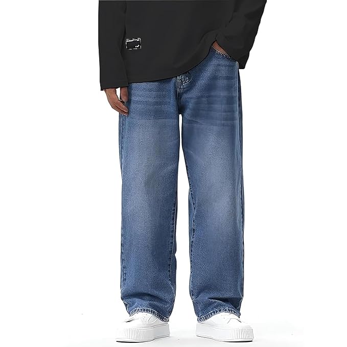 Texturetwist brand-Denim London Hills Men's Relaxed Fit Mid Rise Jeans - Image 2